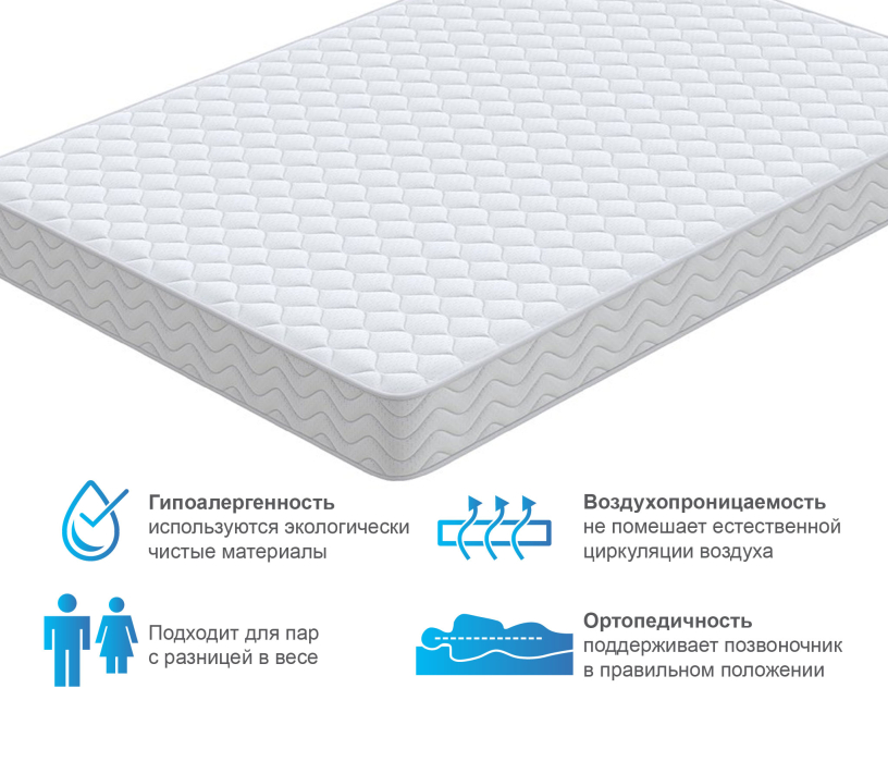 Другие размеры, Матрас Орматек Спринг кокос 140*190